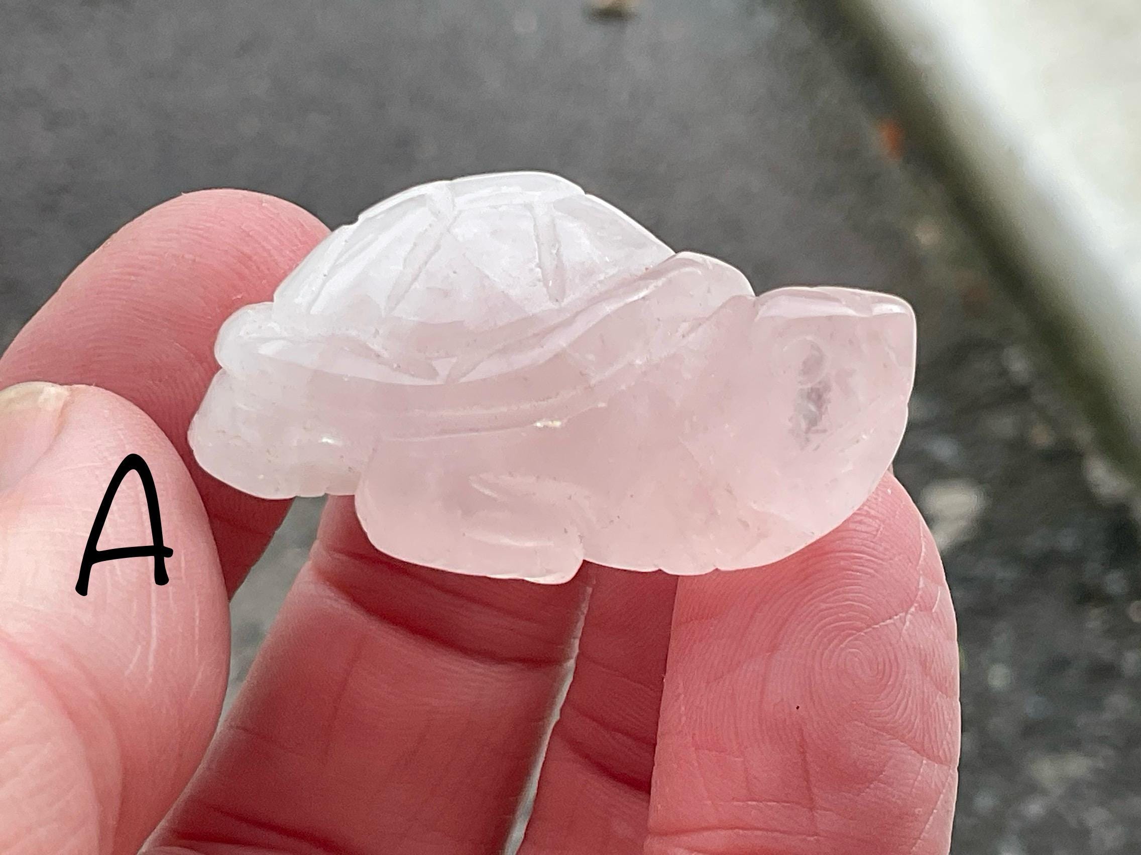 Rose Quartz Small Turtles