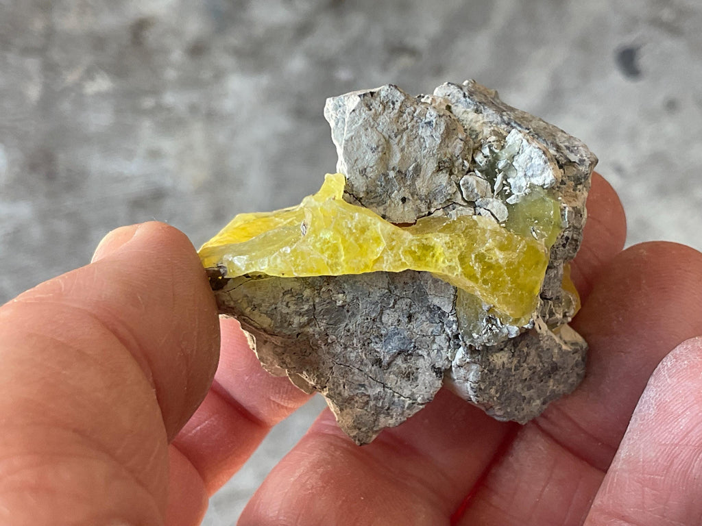 48g Pakistan Yellow Brucite Specimen 8C
