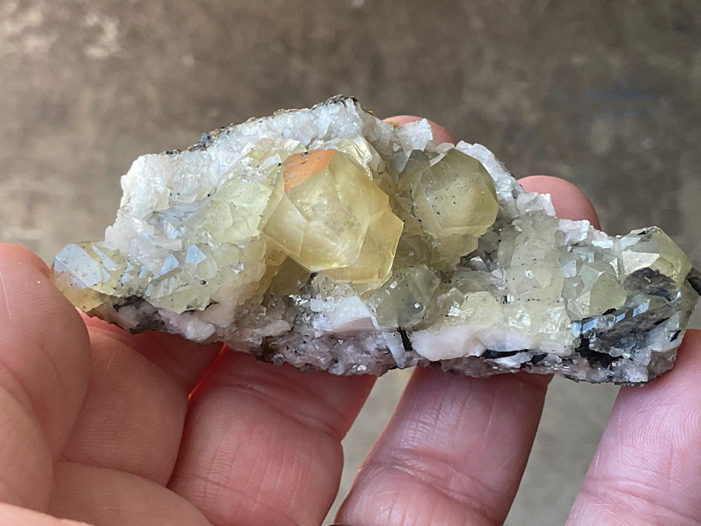86g Multi Generational Calcite Specimen  from Hunan, China