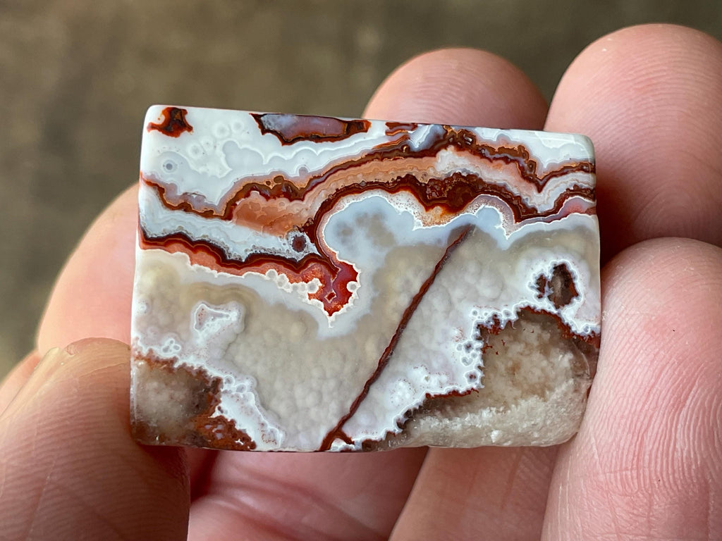 40g Mexican Crazy Lace Agate Freeform 16A