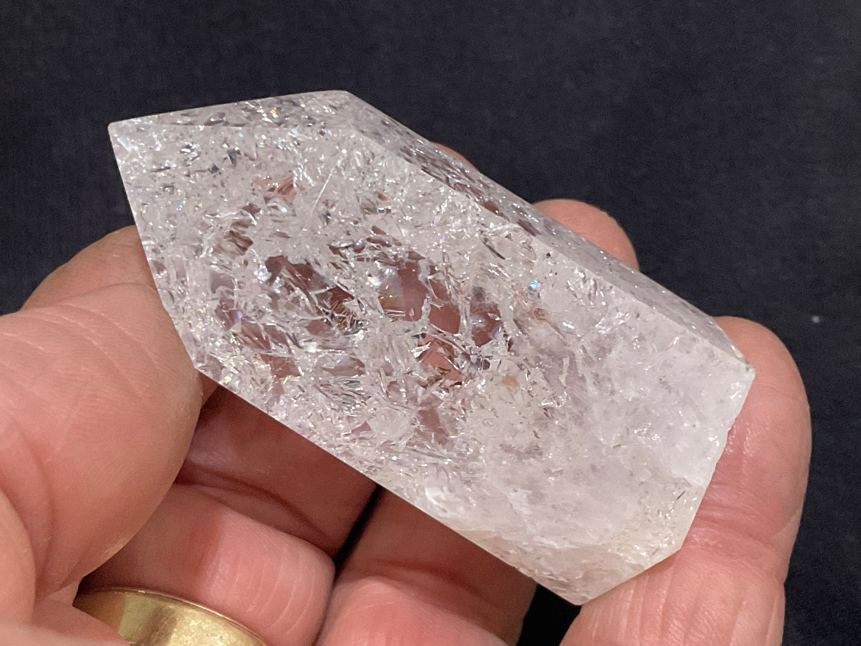 66g “Crackle Quartz” Generator 3A