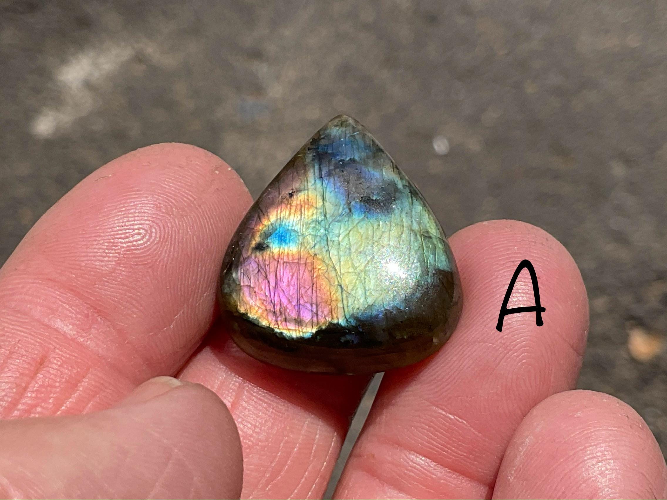 Labradorite Domed Cabochon Group