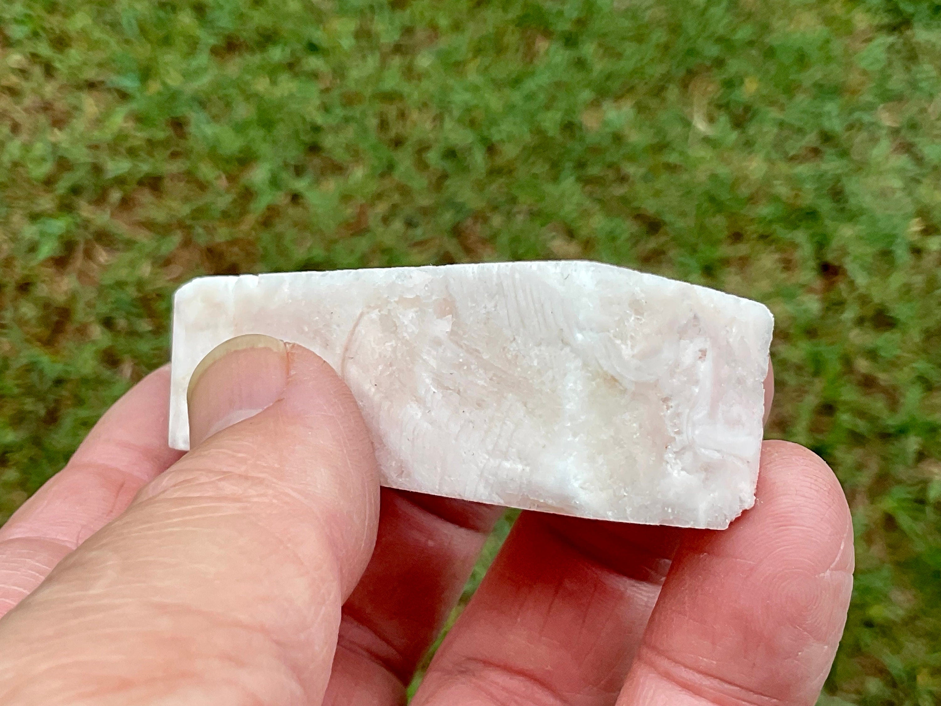 63g Natural Pink Aragonite Generator 1B