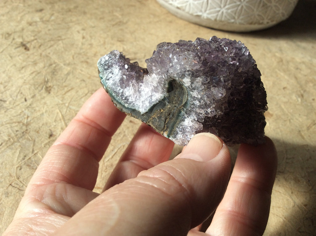 145g Amethyst Geode Piece 4A