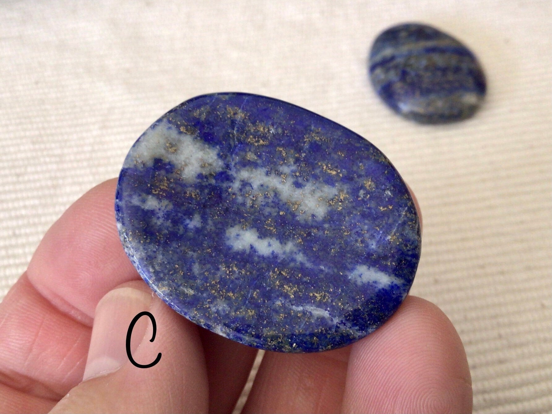 Lapis Lazuli Thumb Stone Group 1