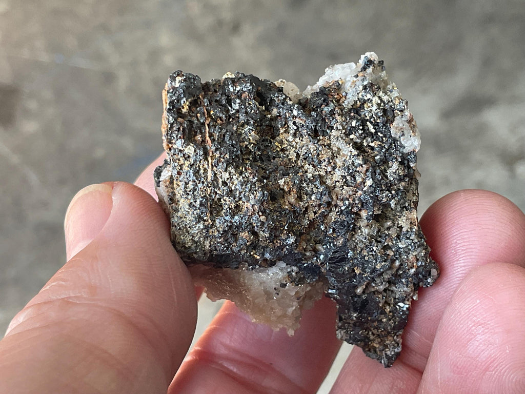 84g Anglesite Specimen 3 from Block 14 Opencut Mine, Broken Hill