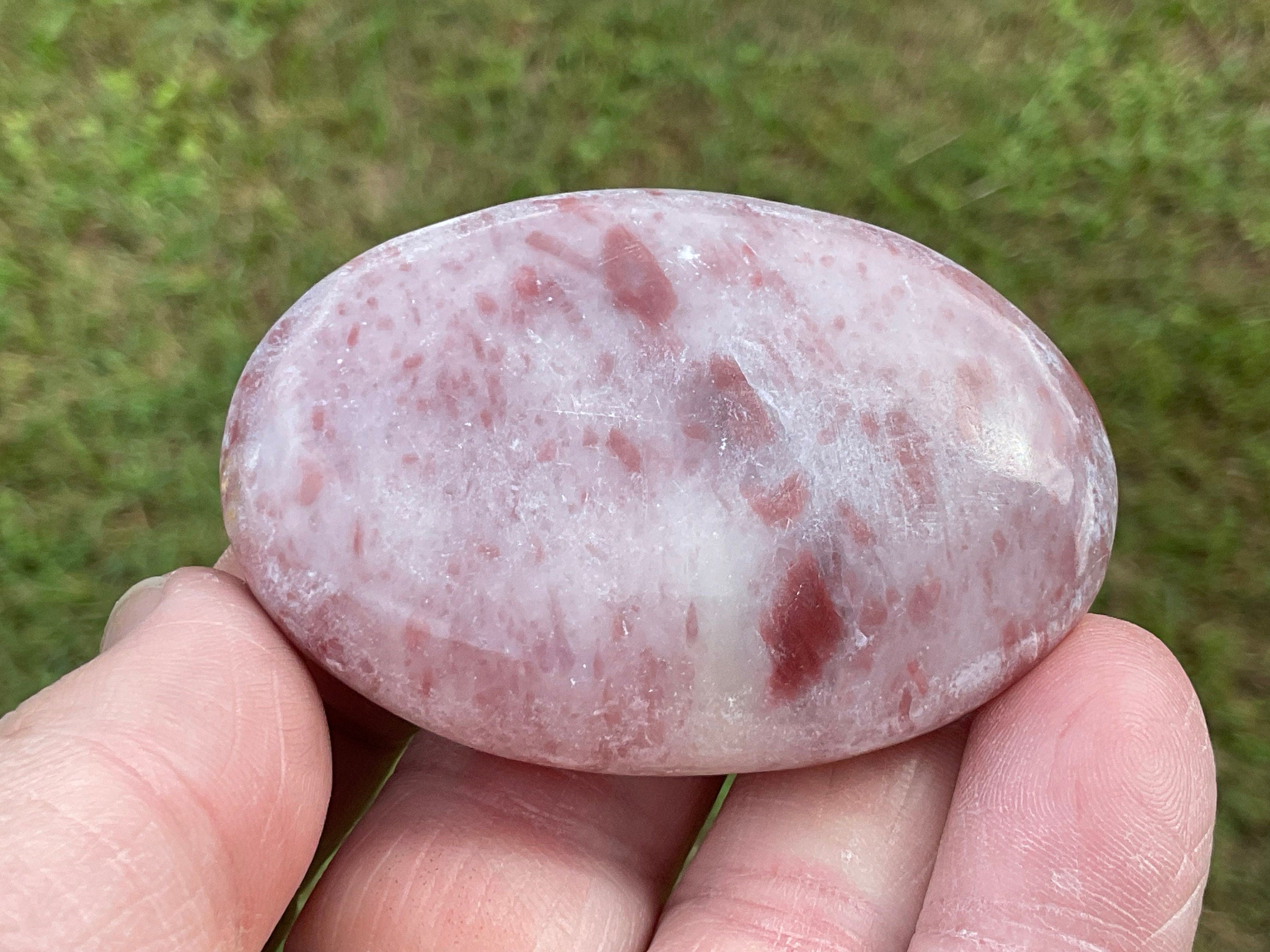 65g Pakistan Strawberry Jasper Palmstone 2B