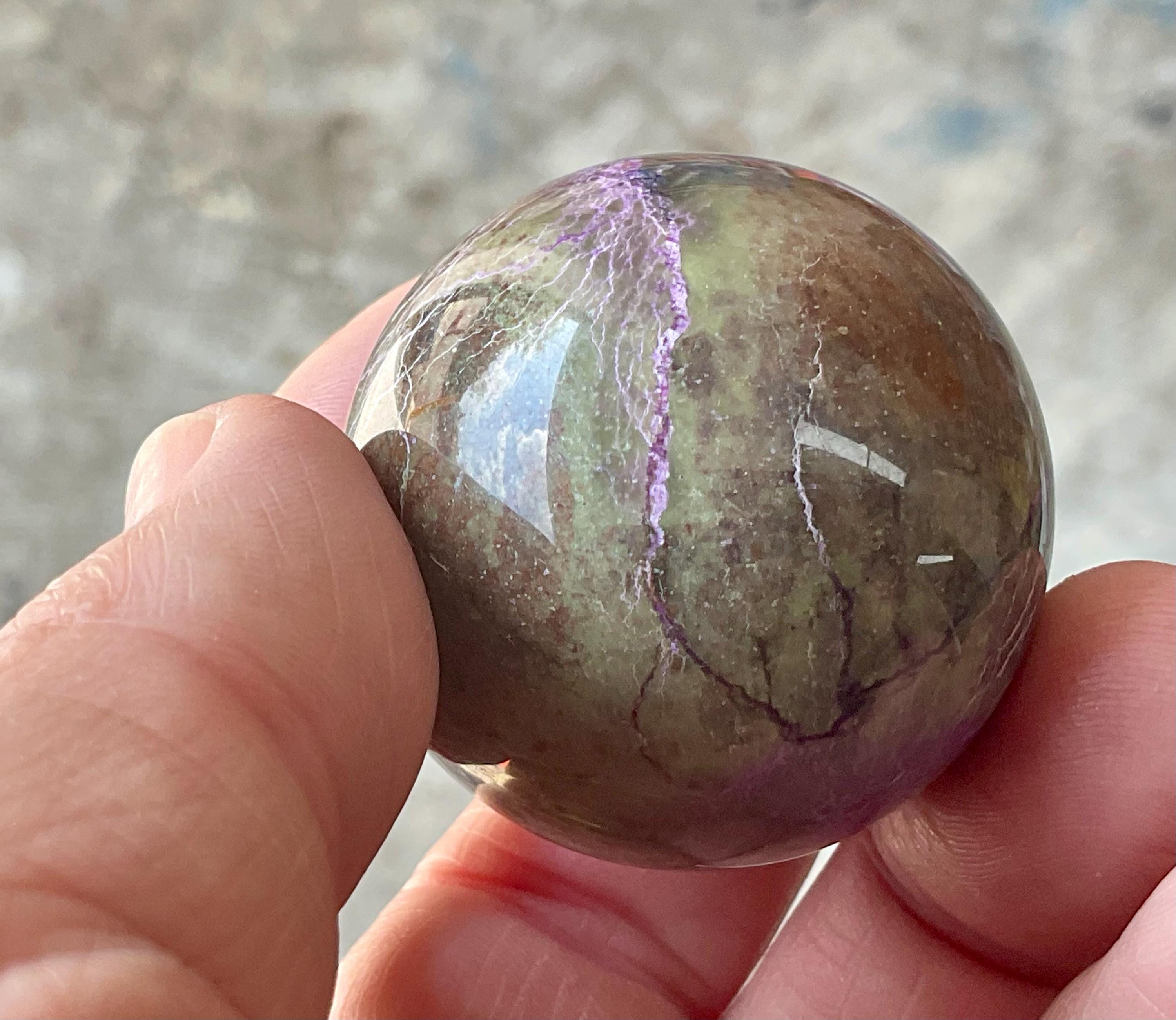 74g Atlantisite Sphere 1A