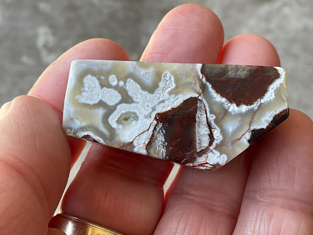 40g Mexican Crazy Lace Agate Freeform 10A