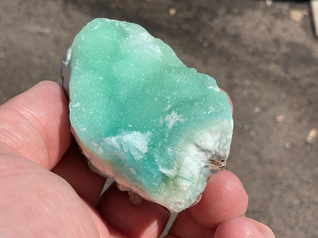 120g Green Aragonite Specimen 3A