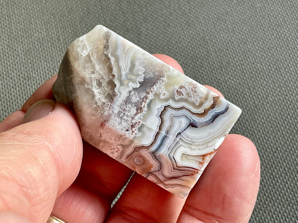 66g Mexican Crazy Lace Agate Freeform 1B