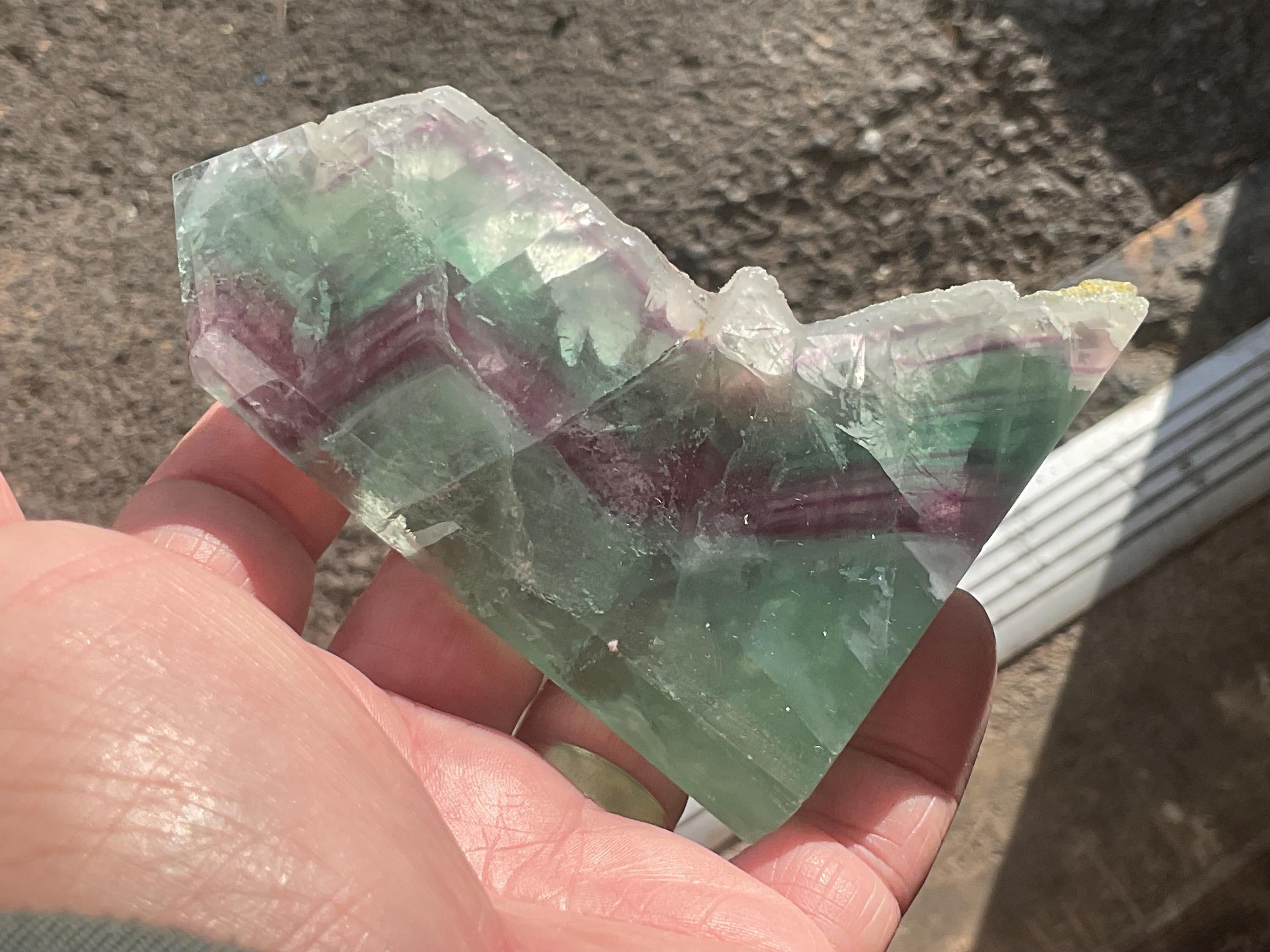 257g Rainbow Fluorite Generator 4C