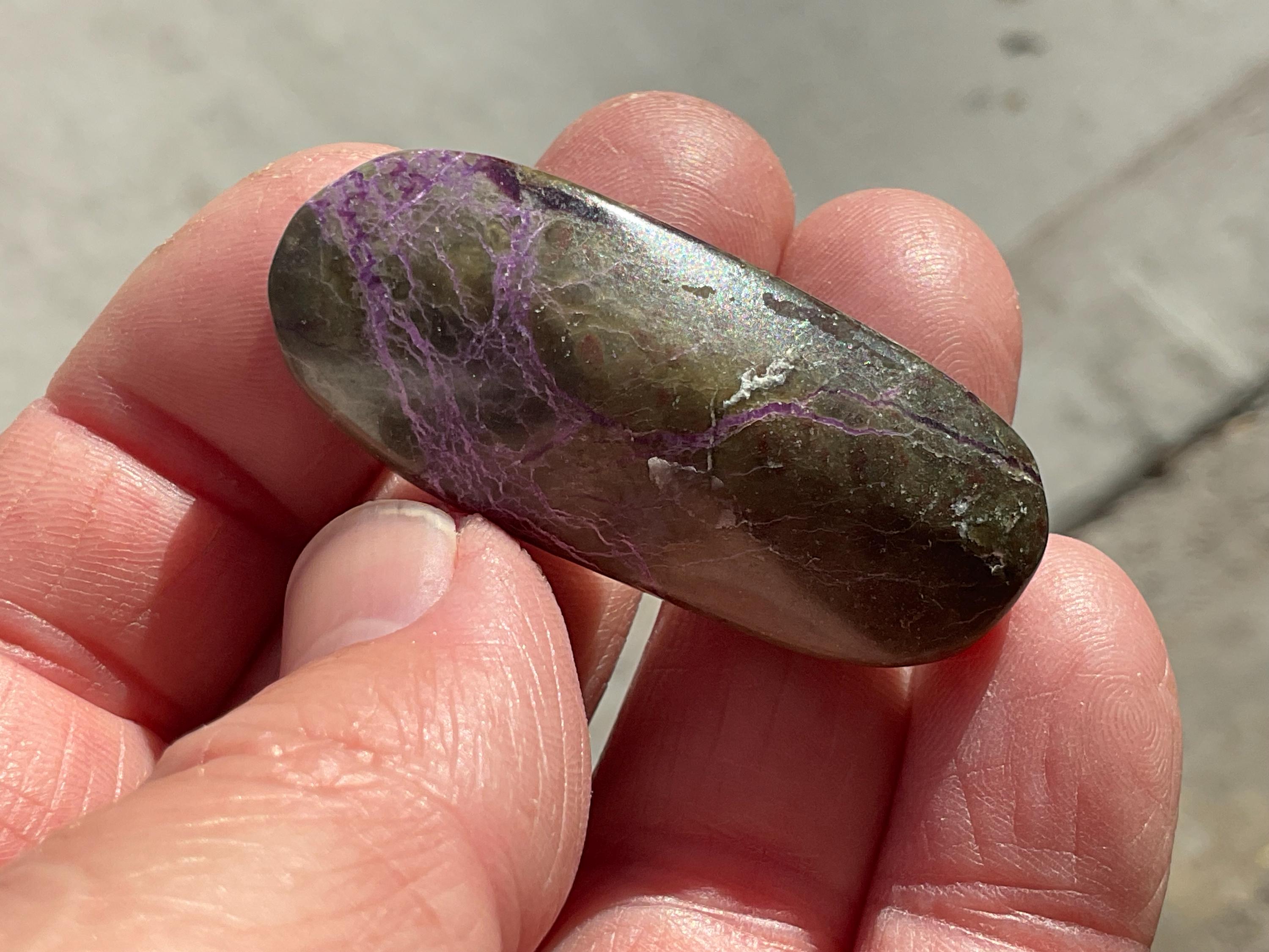 14g Atlantisite Small Palmstone 1A