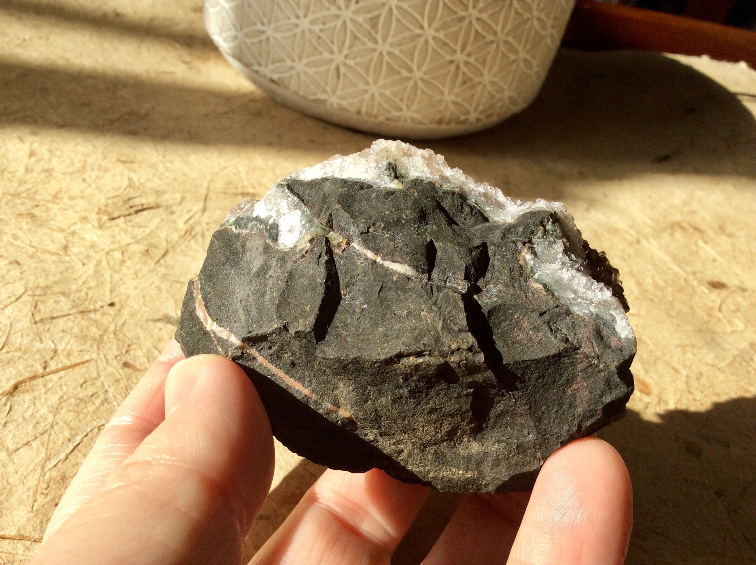 258g Amethyst Geode Piece 3A