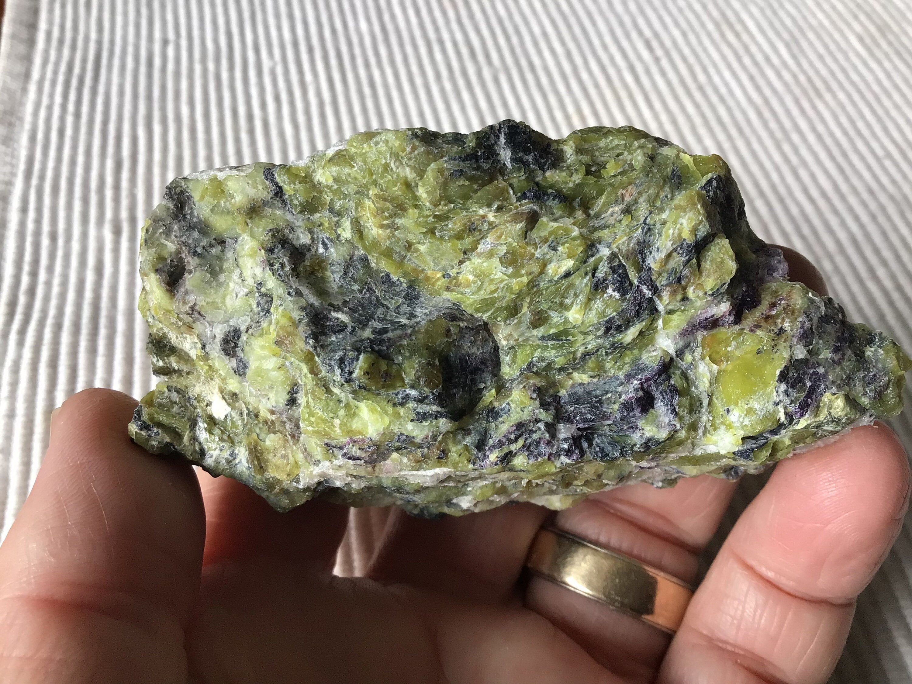 163g Atlantisite Type 2 Rough Piece 6D