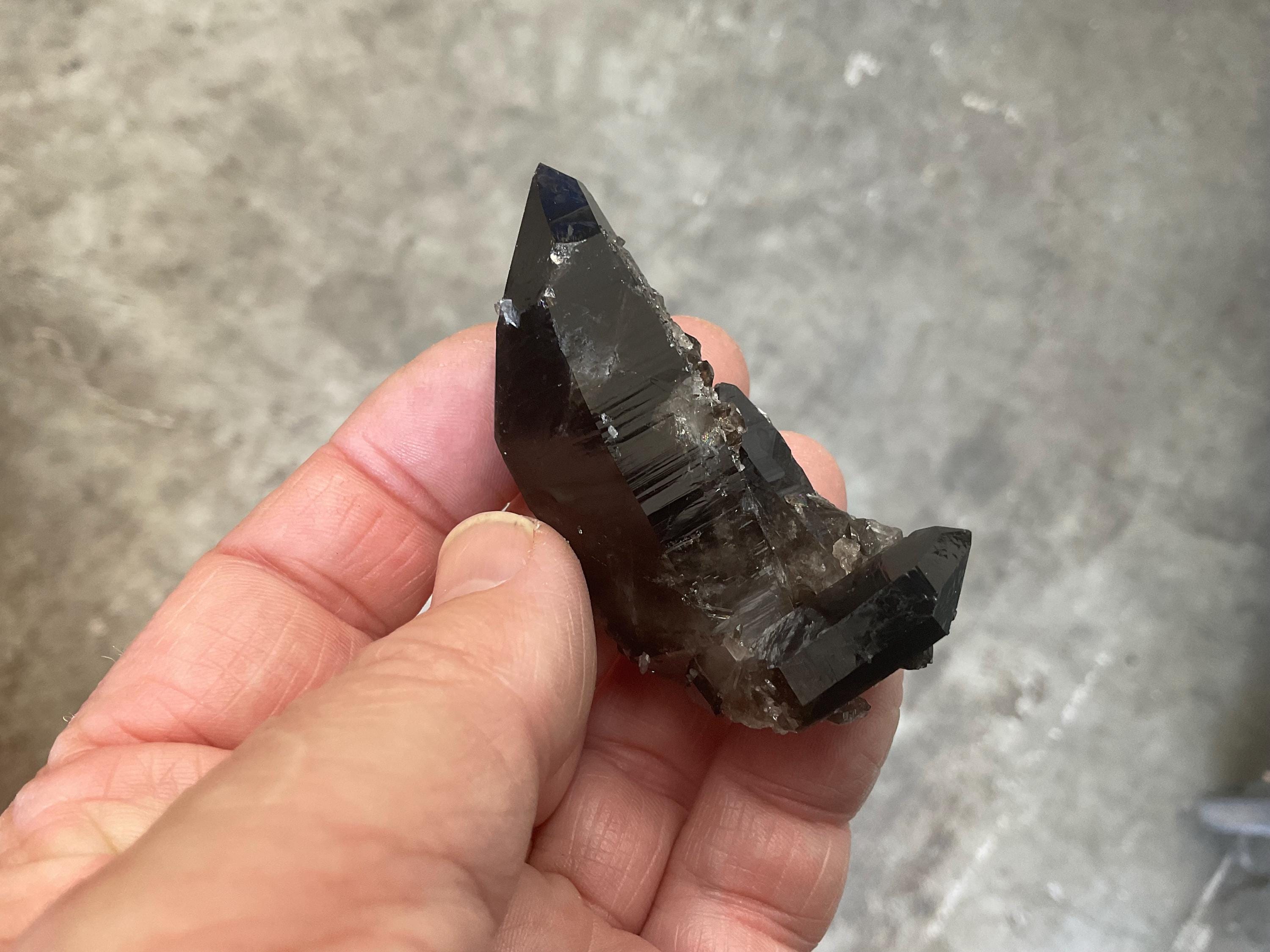 46g A Grade Smokey Quartz Cluster 4B