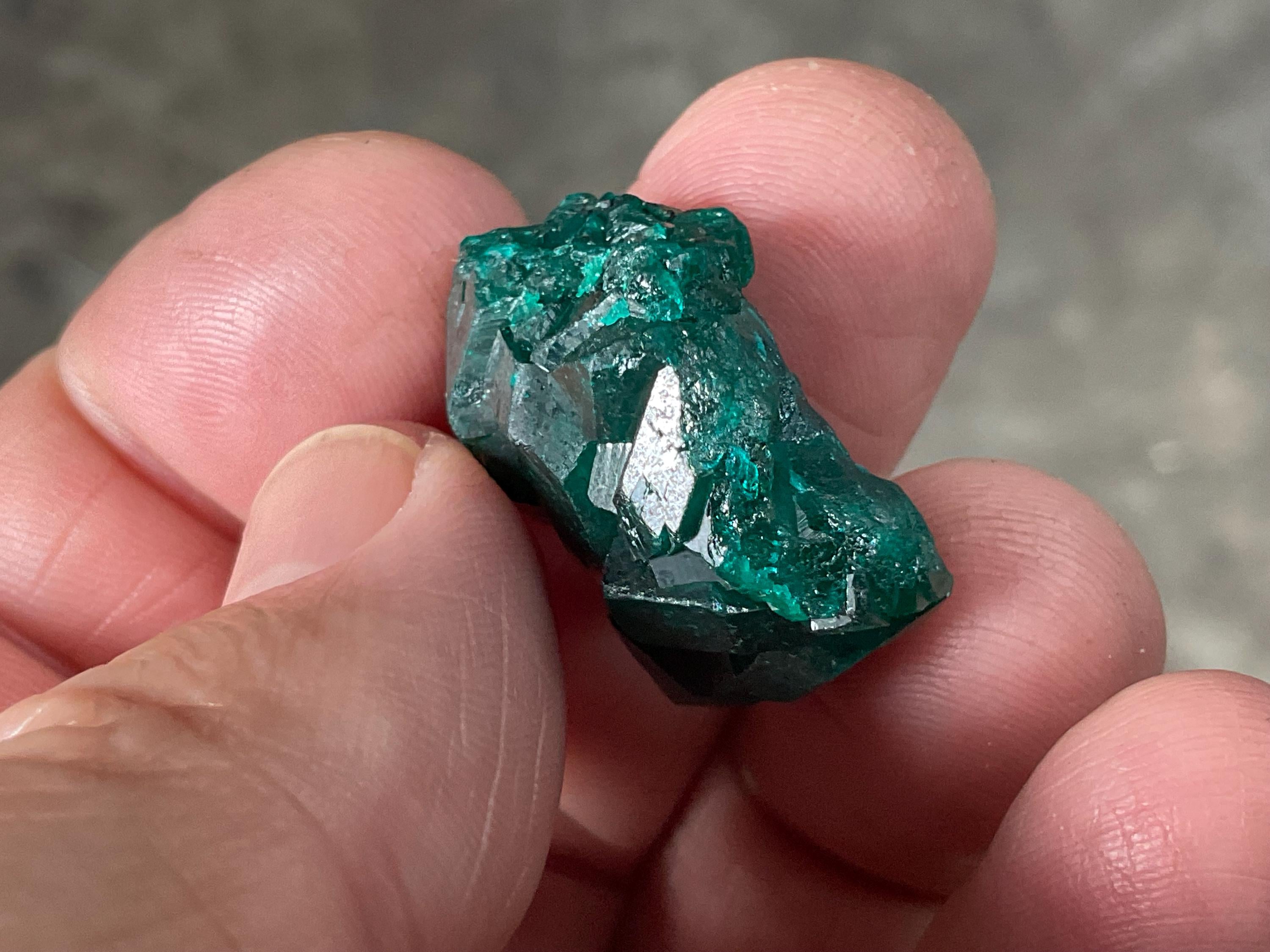 RESERVED FOR ASHRA** 10g Congolese Dioptase Specimen C