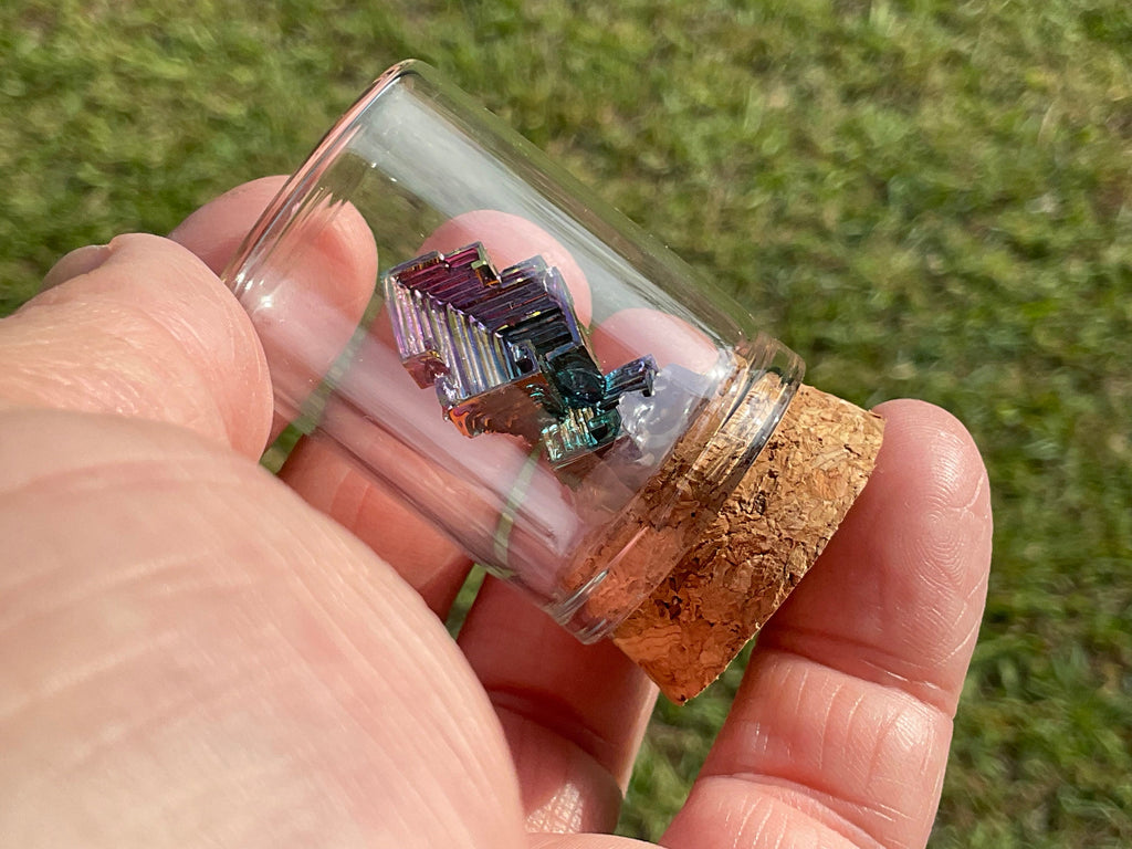 Bismuth Specimen Display Bottle 5B