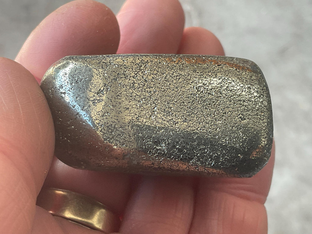 132g Pyrite Polished Freeform 4A