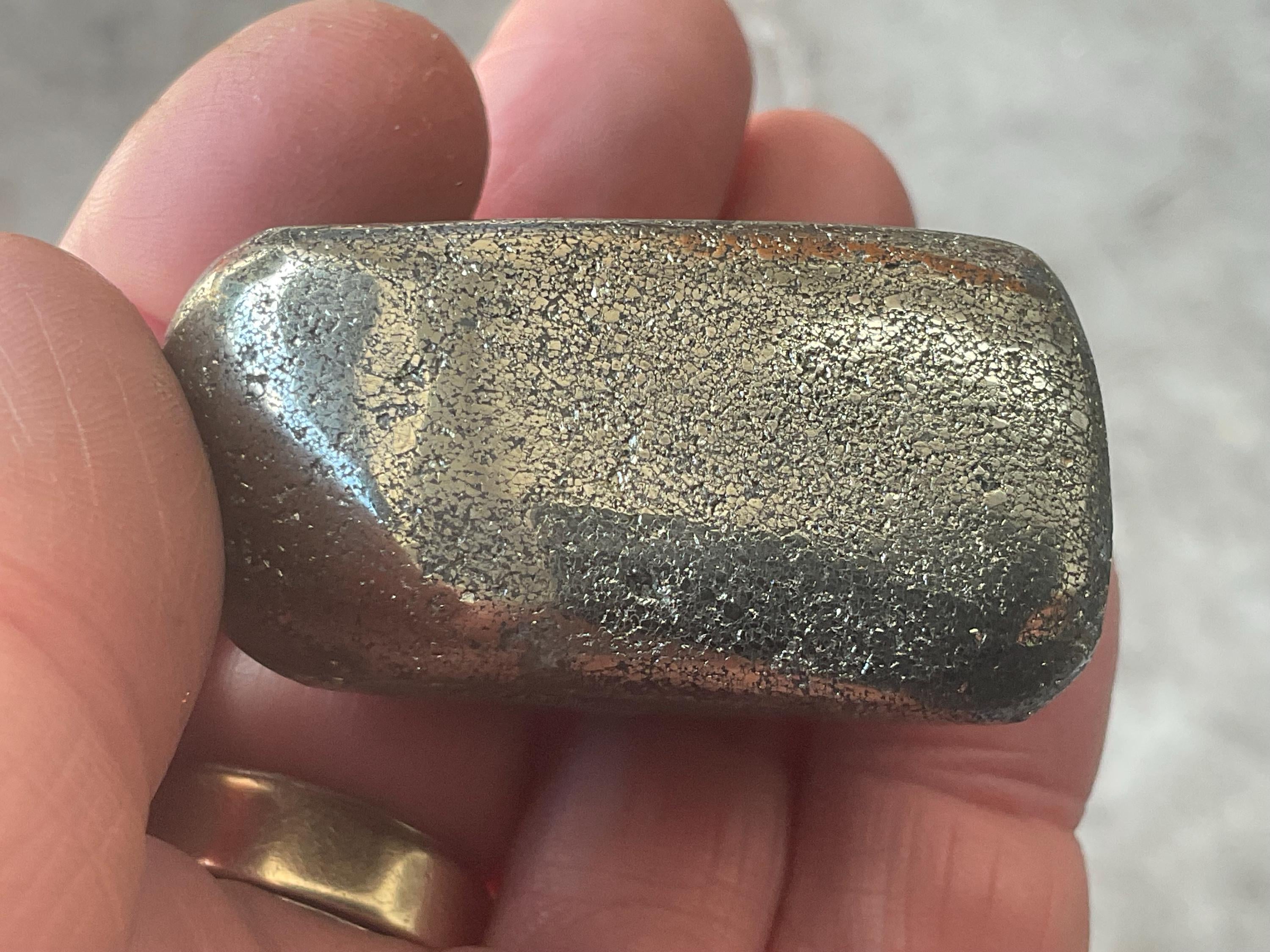 132g Pyrite Polished Freeform 4A