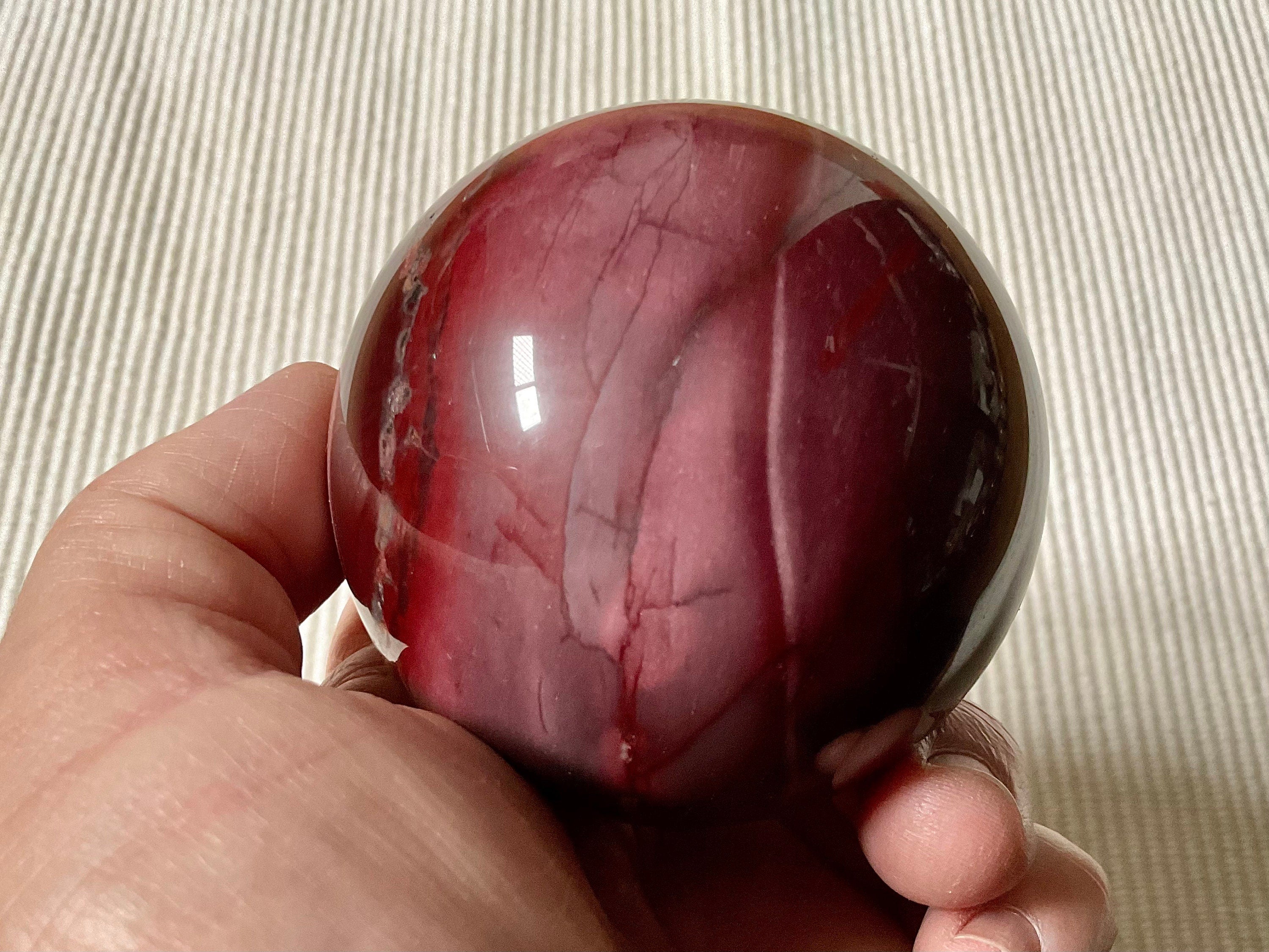 443g Mookaite Jasper Sphere J