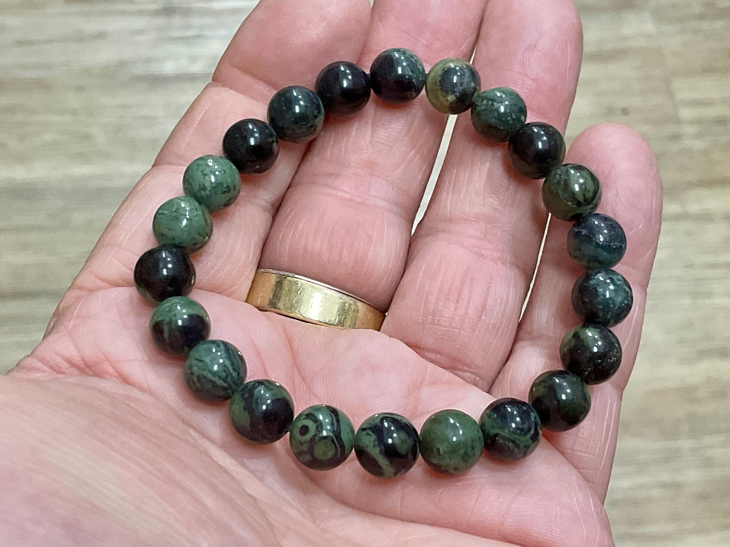 Kambaba Jasper 8mm Bead Bracelet