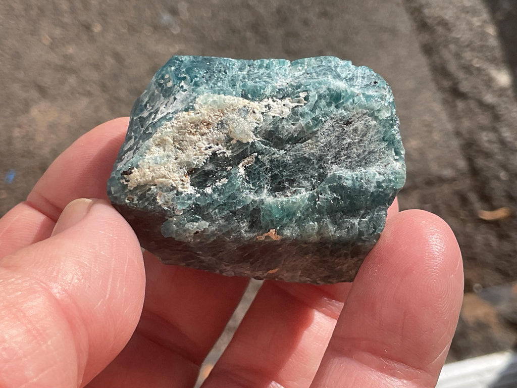 86g Natural Blue Apatite Crystal B