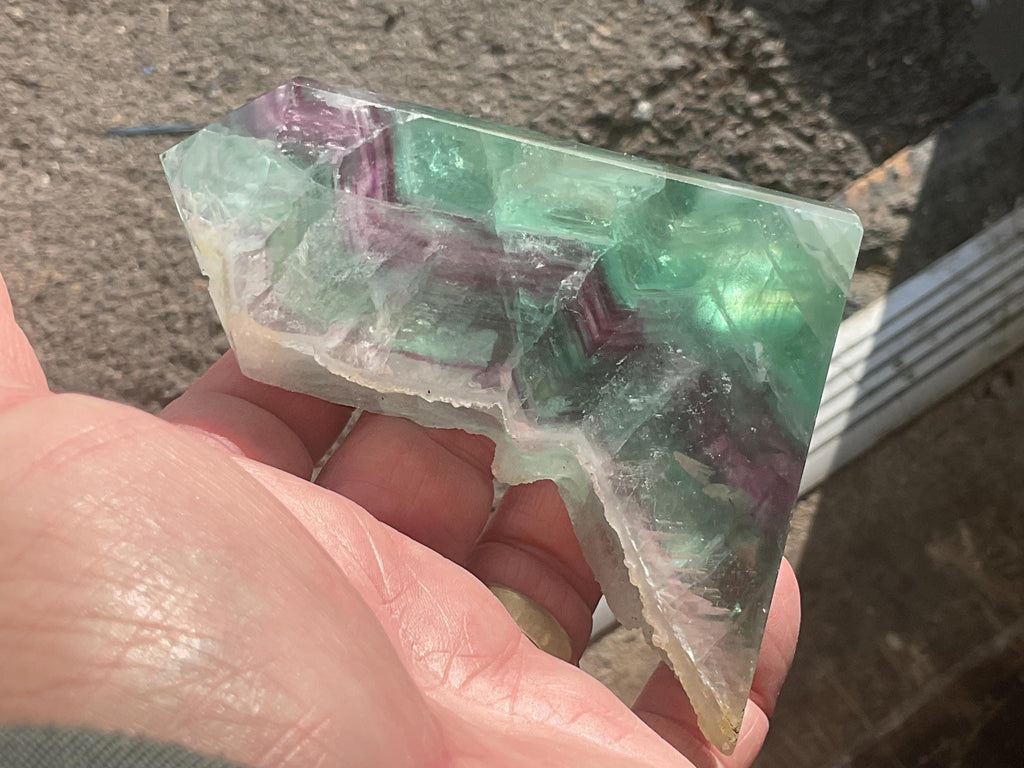 257g Rainbow Fluorite Generator 4C