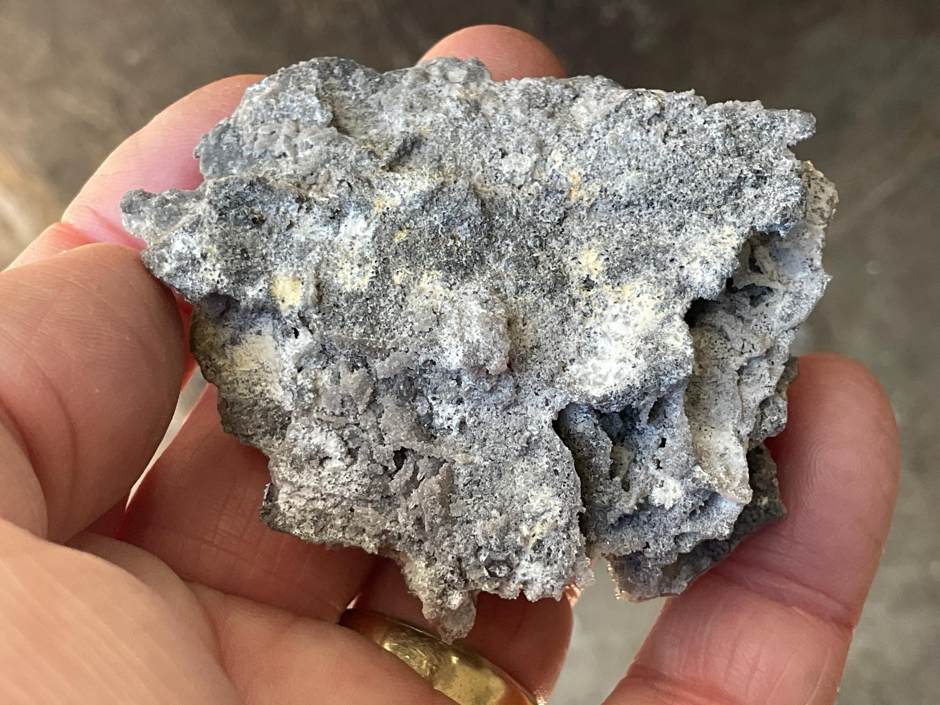 34g Sphalerite, Garnet, Galena Quartz Specimen 2B from Hunan, China