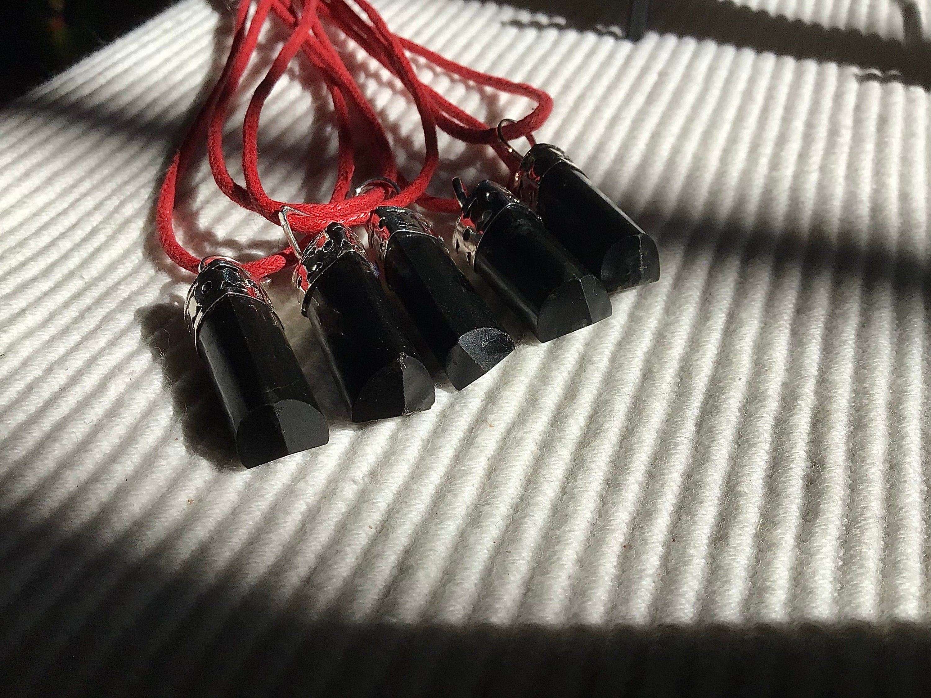 Black Tourmaline (Schorl) Pendant