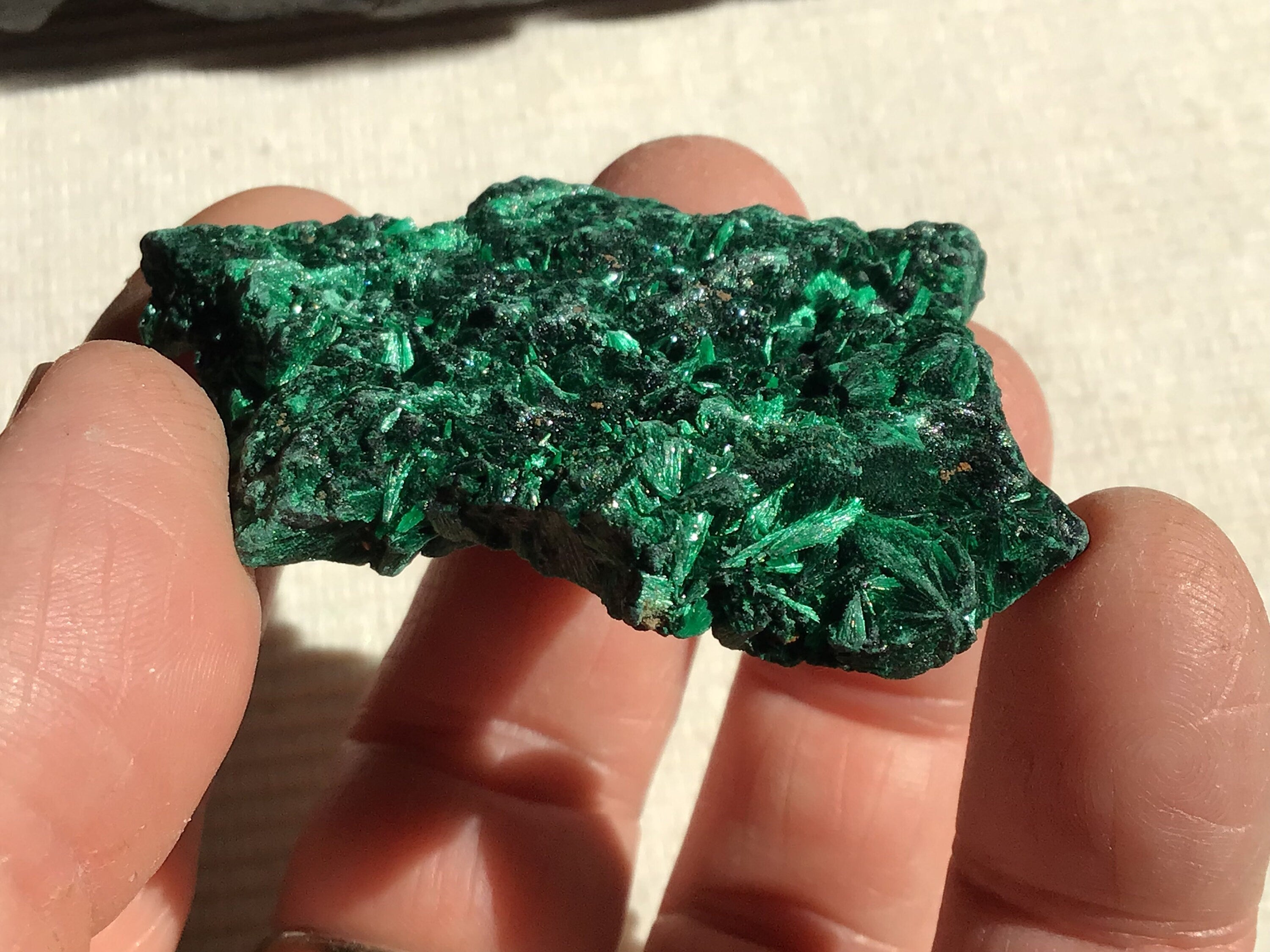 41g Silky Congolese Malachite Specimen 4C