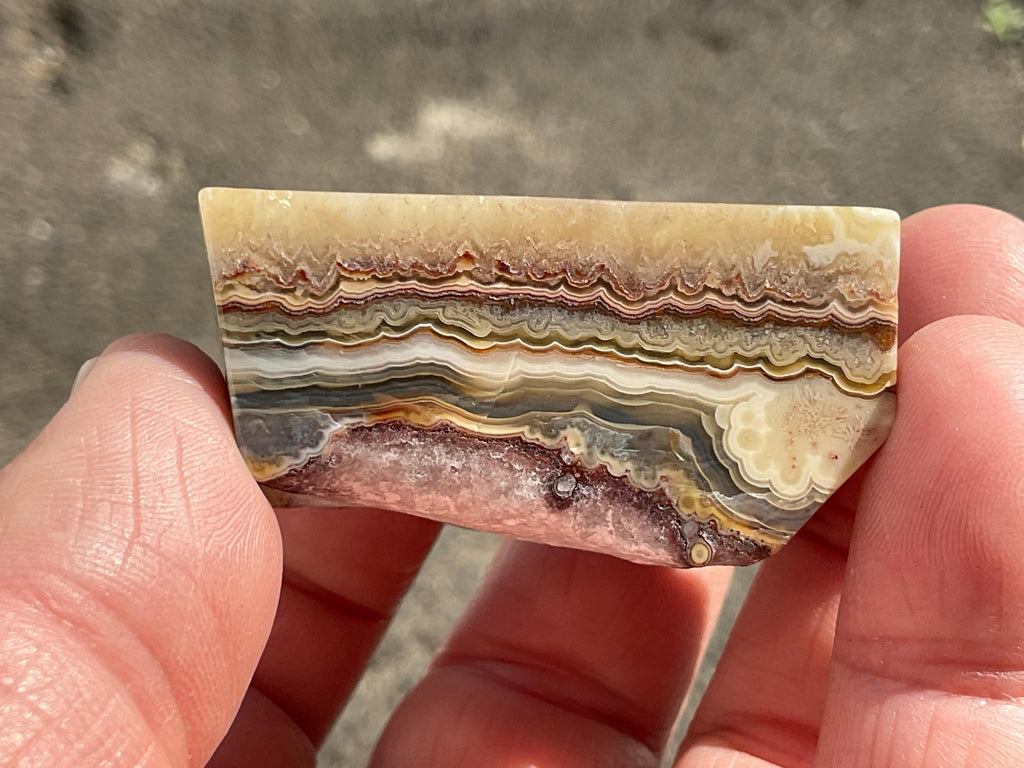 76g Mexican Crazy Lace Agate Freeform 19C
