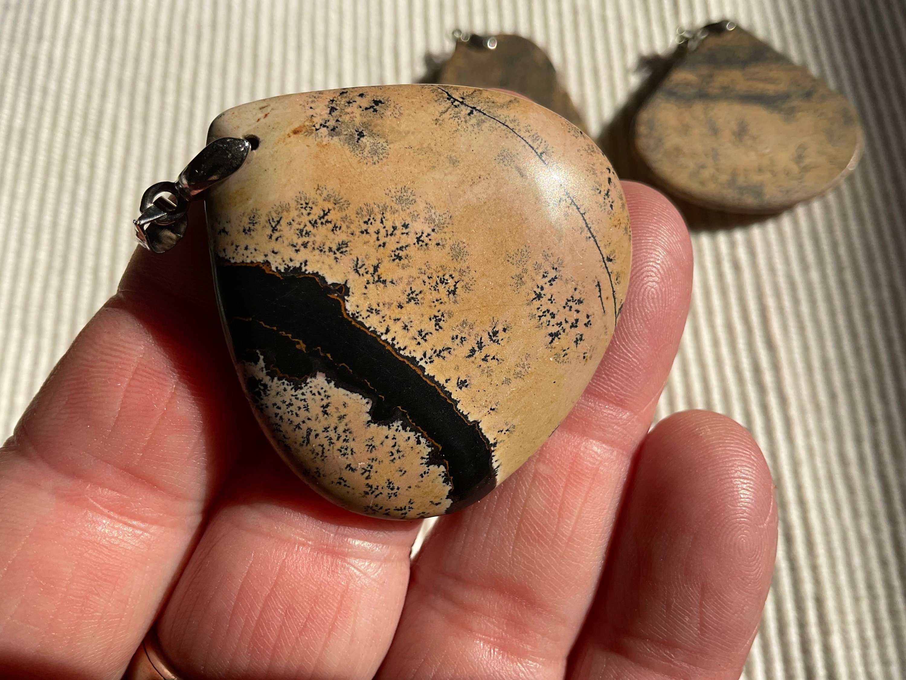 18g “Chinese Picture Jasper” Pendant A