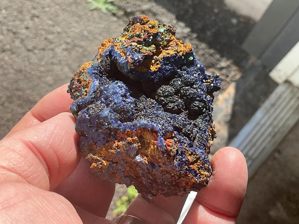 198g Azurite with Malachite Specimen 5B from Anhui, China