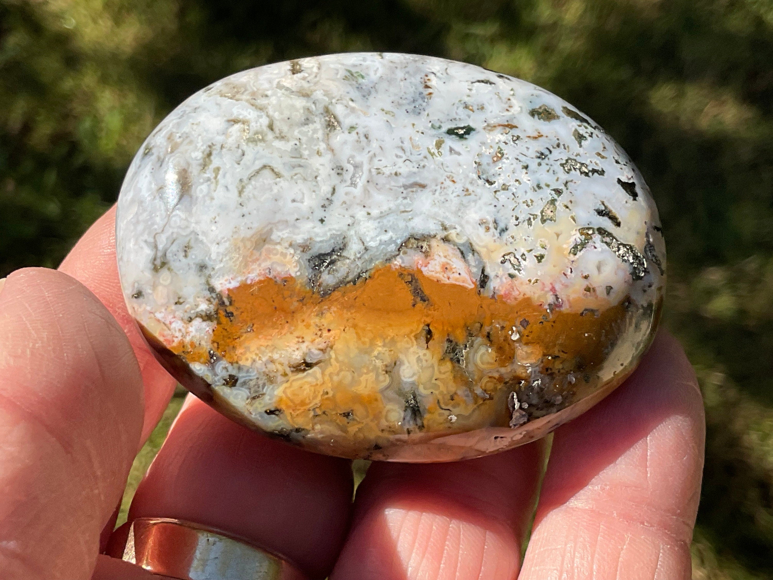 98g Ocean Jasper/Opal Palmstone 8B