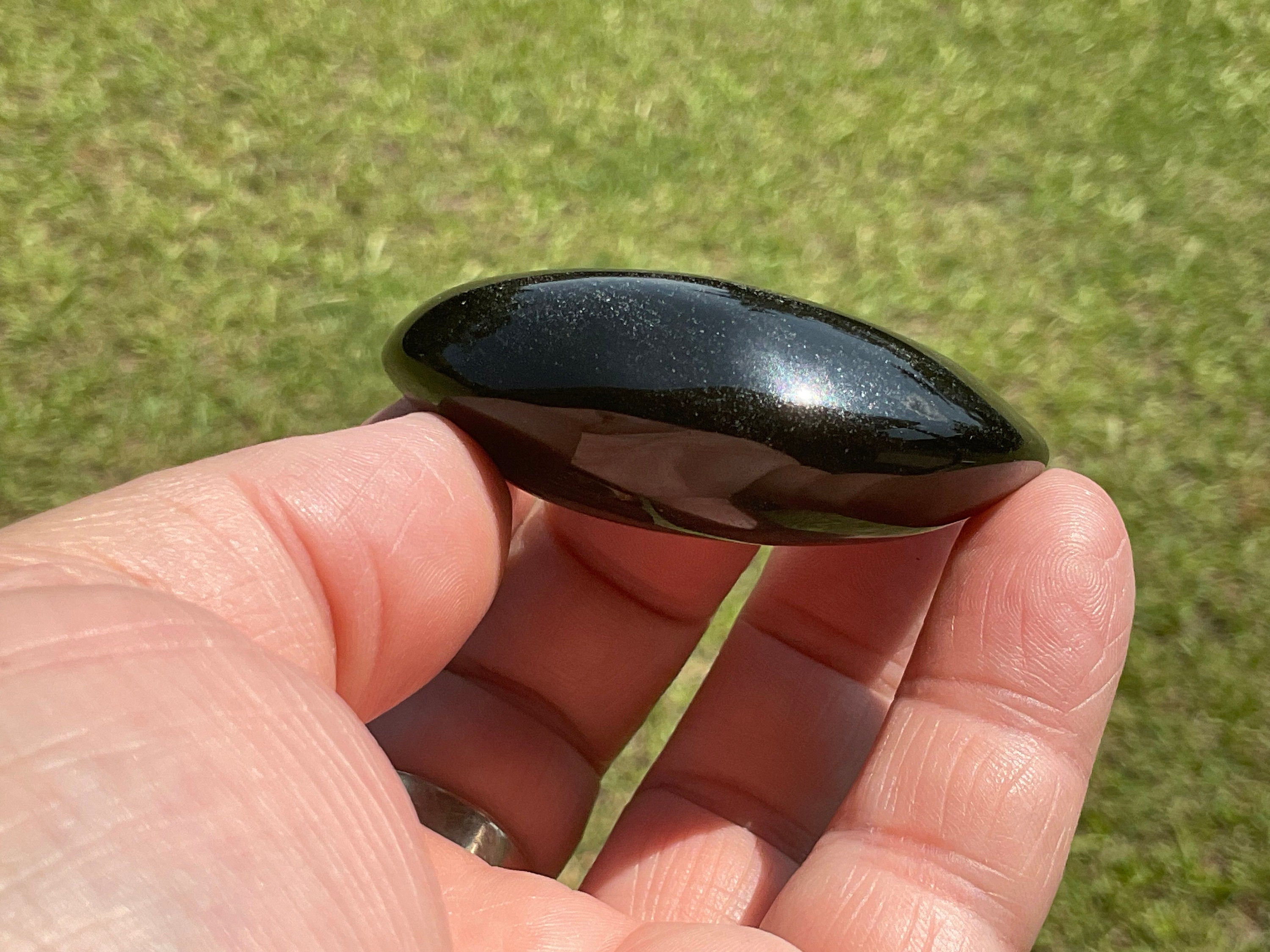50 g Gold Sheen Obsidian Moon 3B