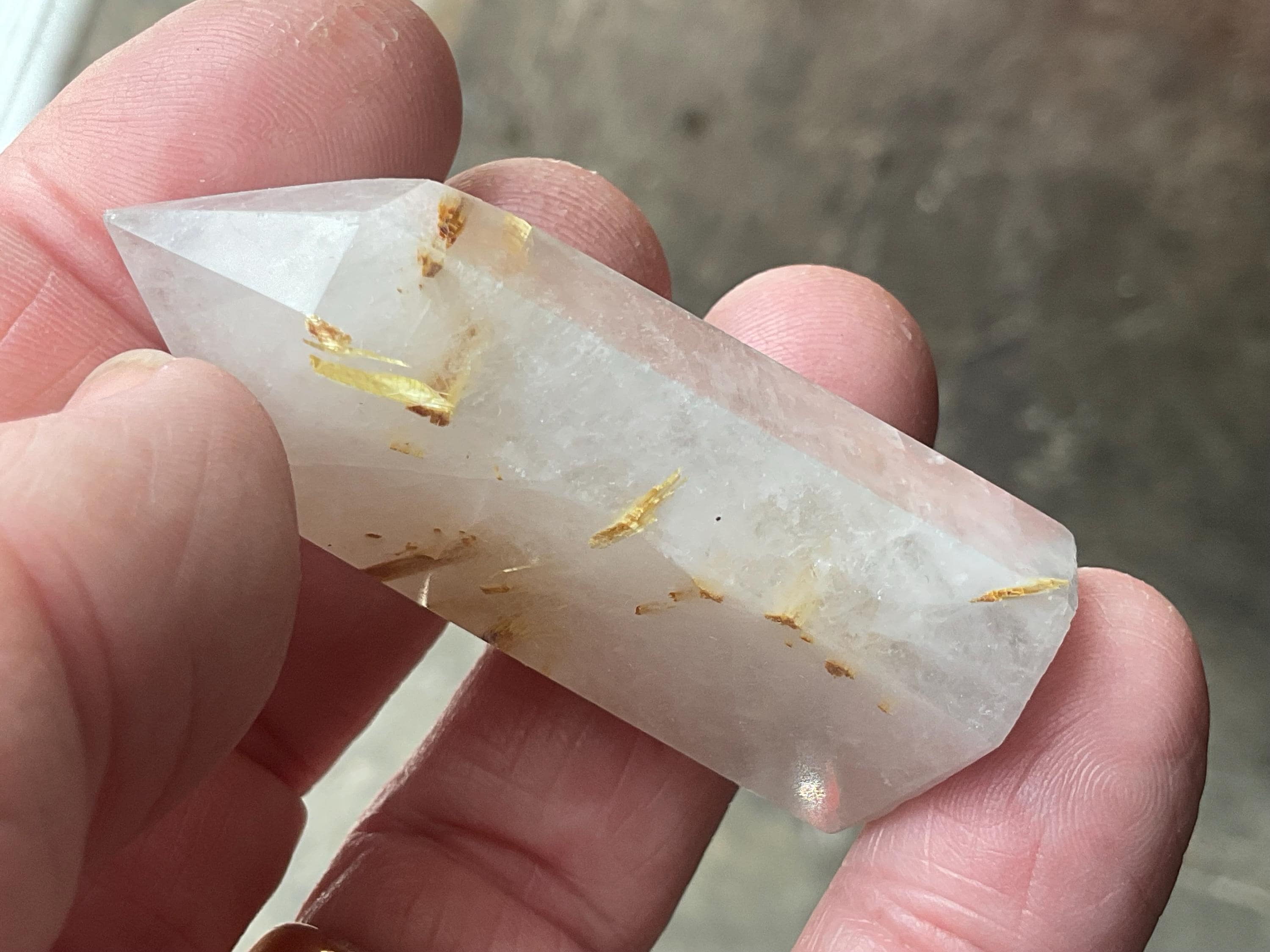 36g Golden Rutile in Quartz Generator 1C