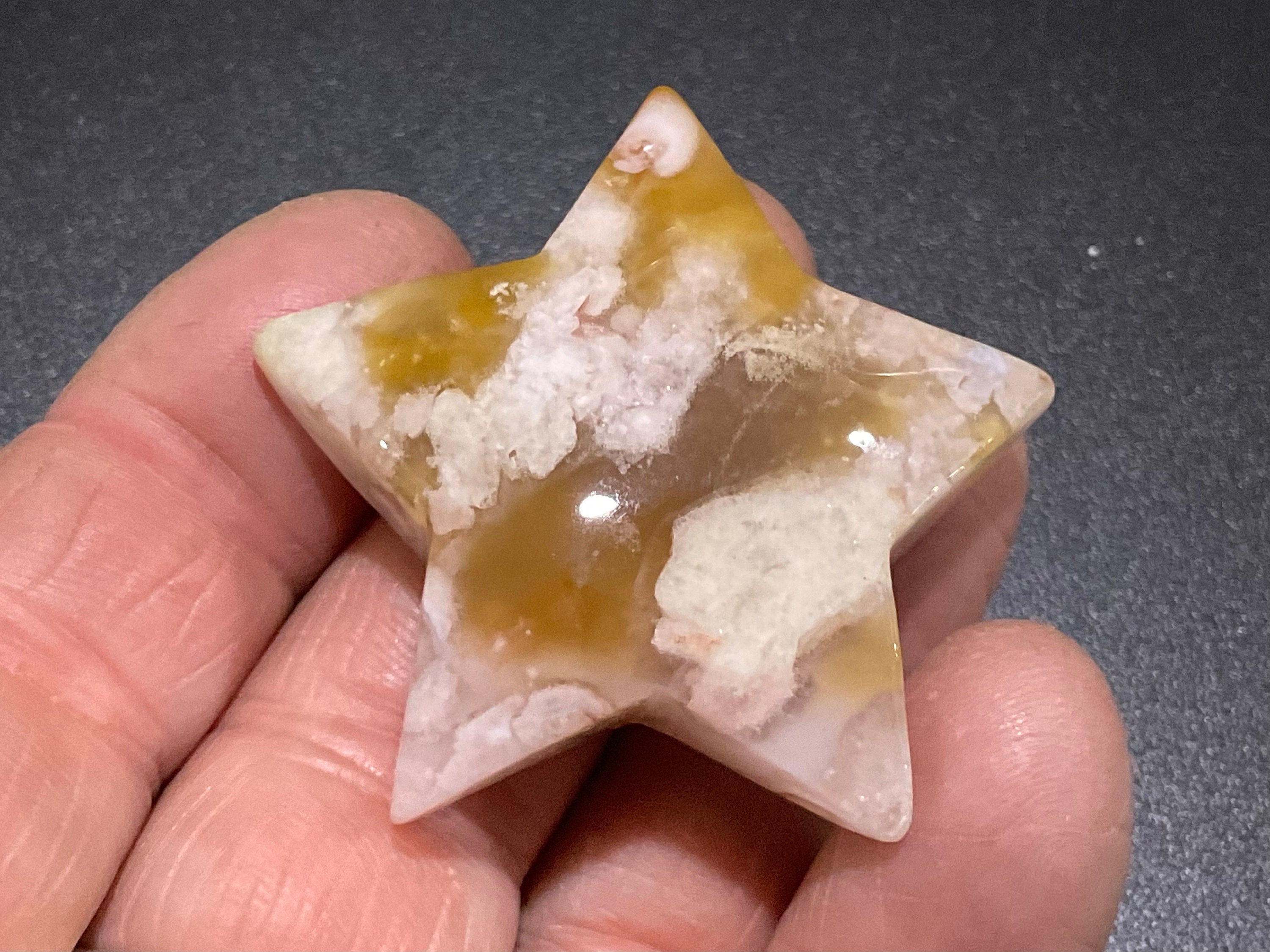 28g Flower Agate Star 1B