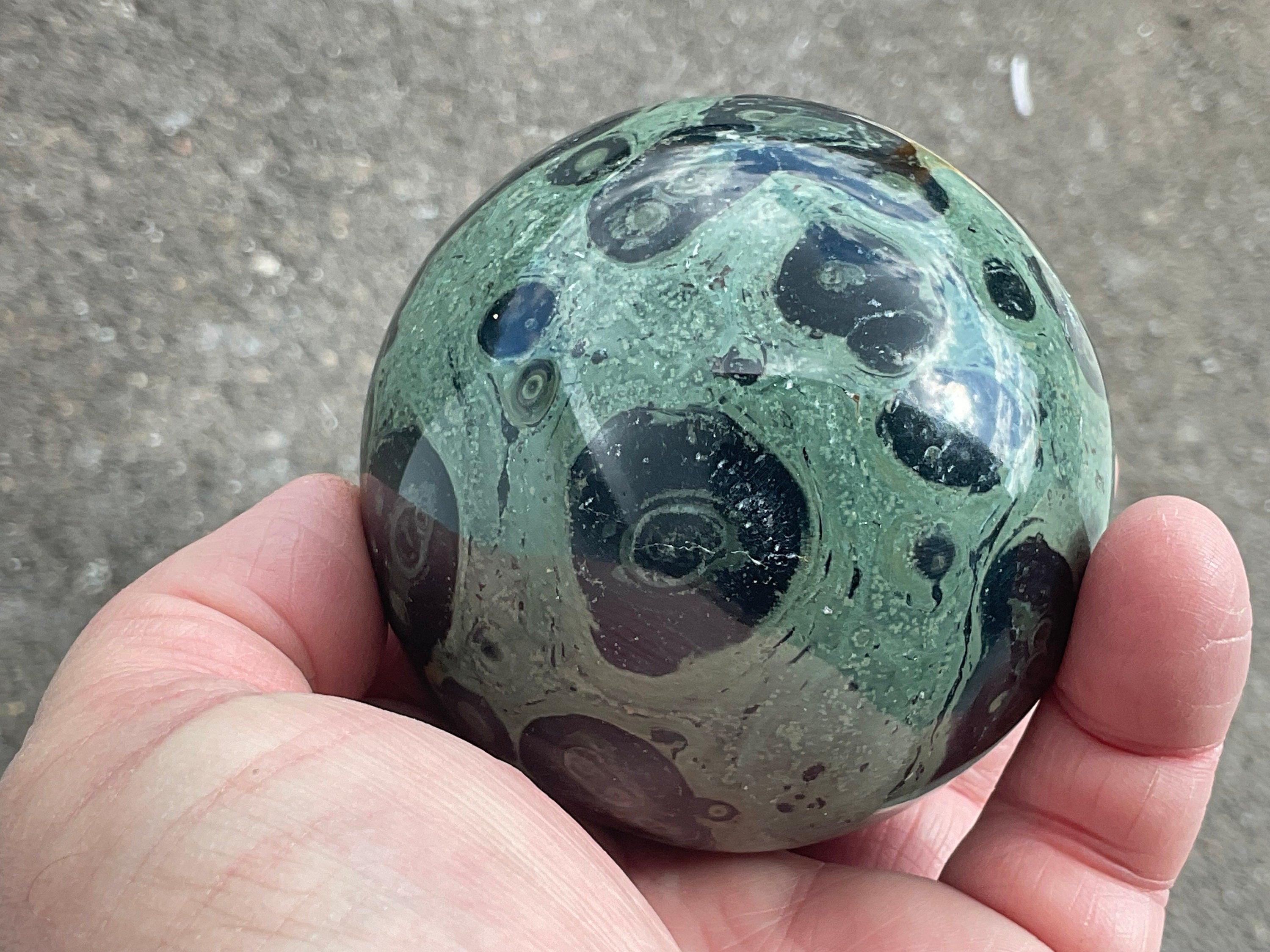 572g Kambaba Jasper Sphere 4B
