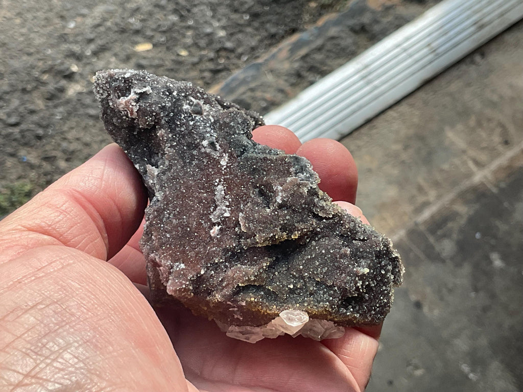 164g Hematite Sphalerite with Calcite Specimen B
