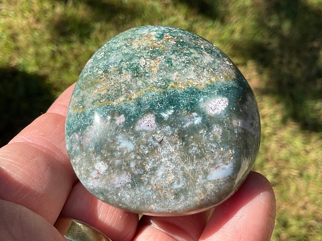 117g Ocean Jasper/Opal Palmstone 13A