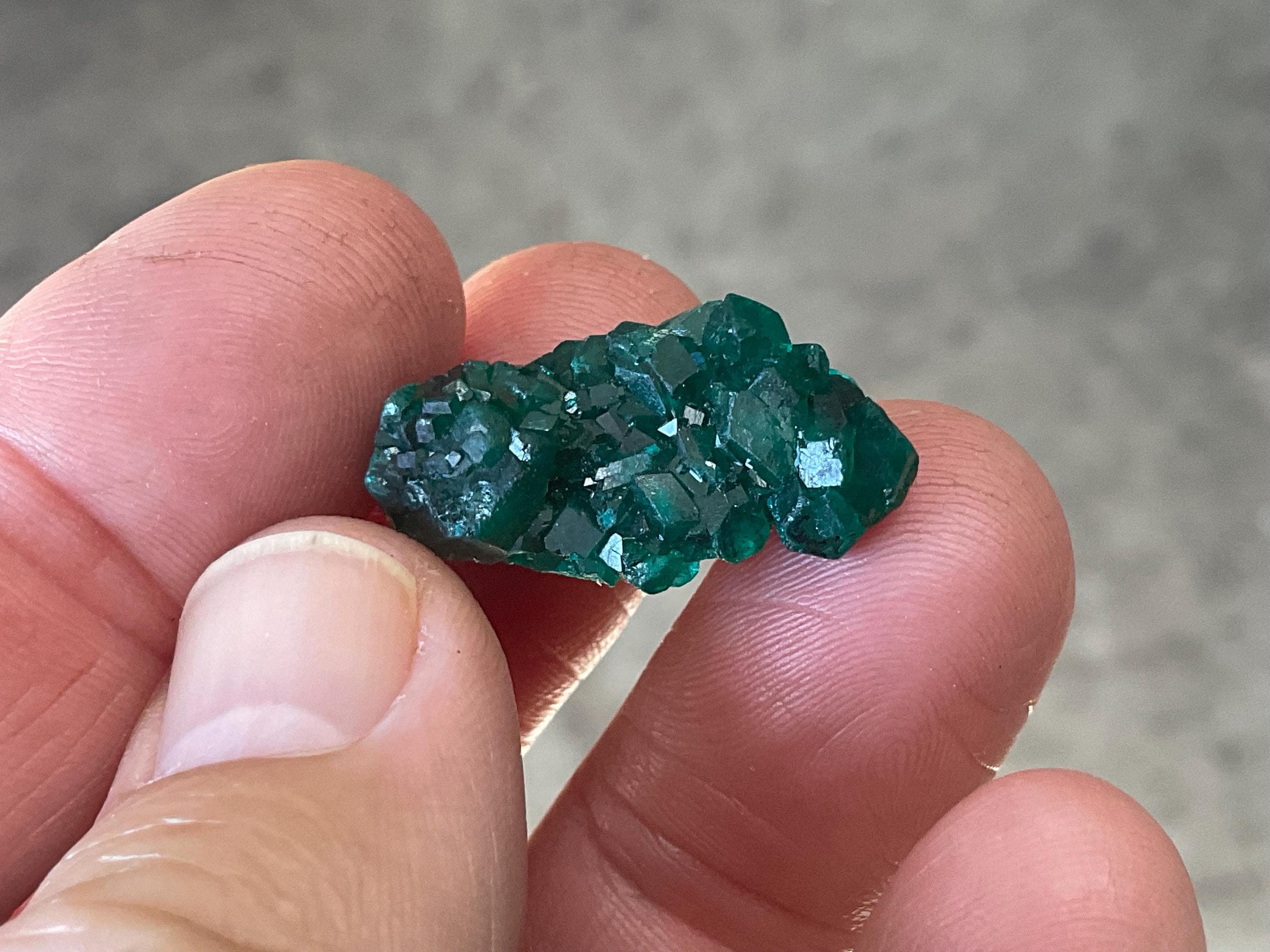 4g Congolese Dioptase Specimen 5A