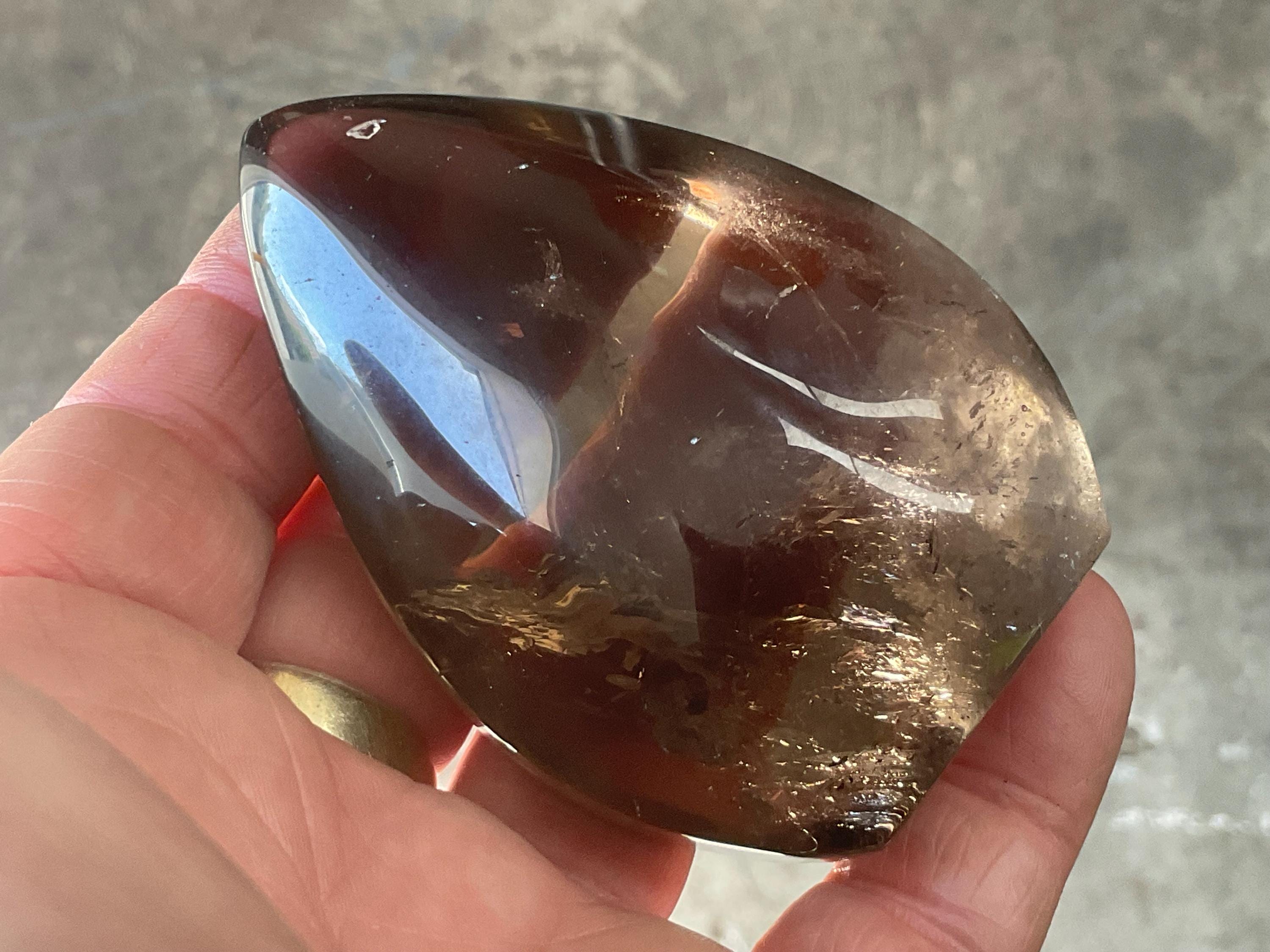 120g Polished Smokey Quartz Ornament B