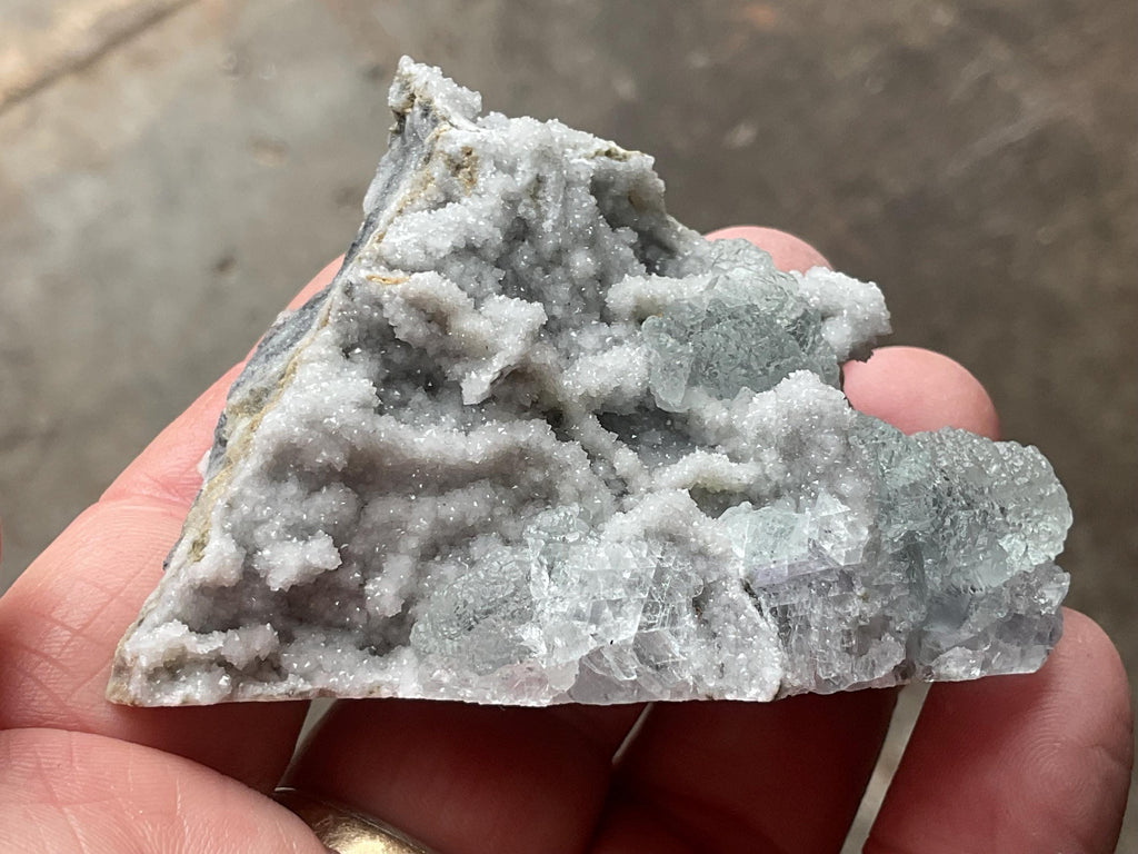86g Fluorite on Sphalerite Specimen from Fujian, China