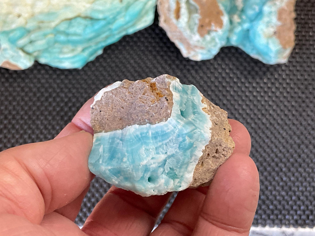 76g Blue Aragonite Specimen 3B