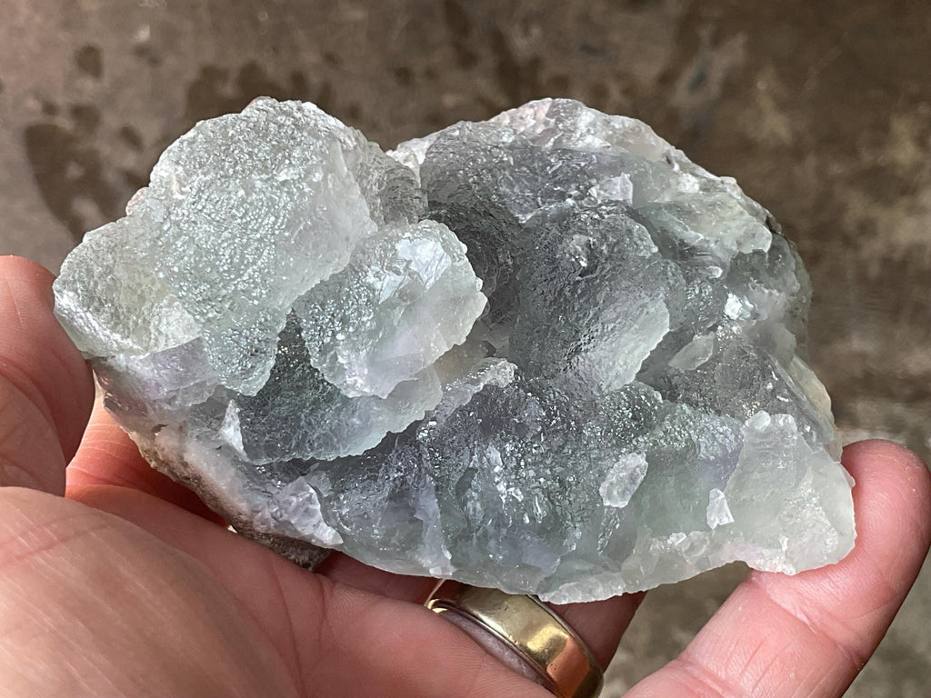 338g Botryoidal Pastel Fluorite Specimen 4B from Henan, China