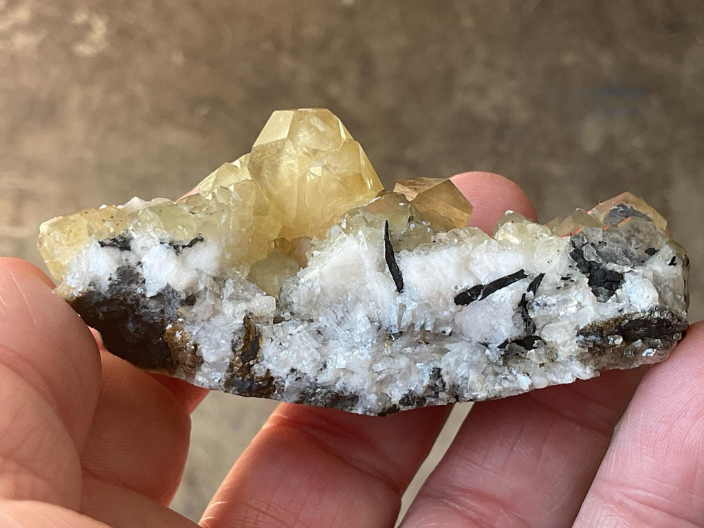 86g Multi Generational Calcite Specimen  from Hunan, China