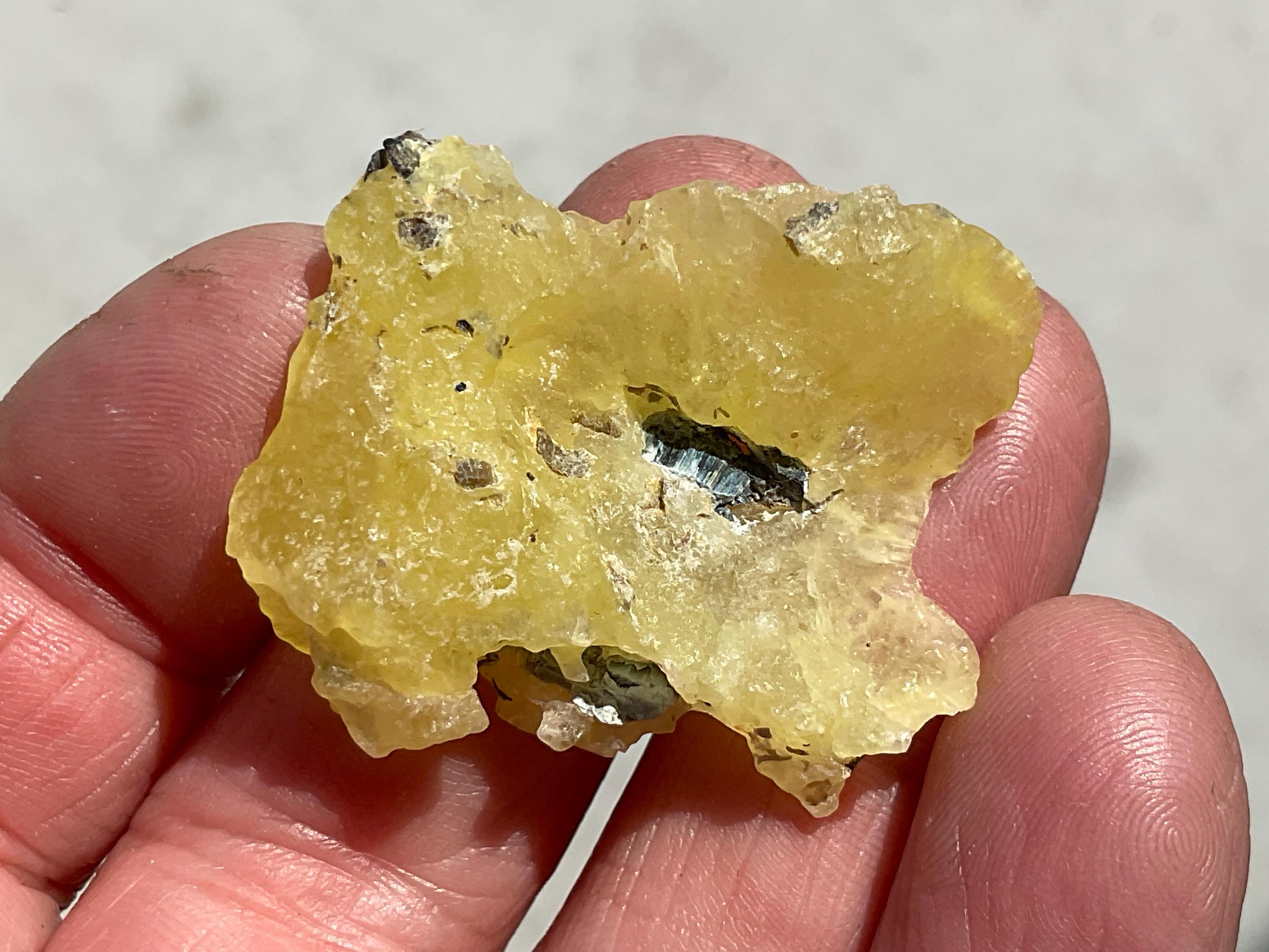 8g Pakistan Yellow Brucite Specimen 4A