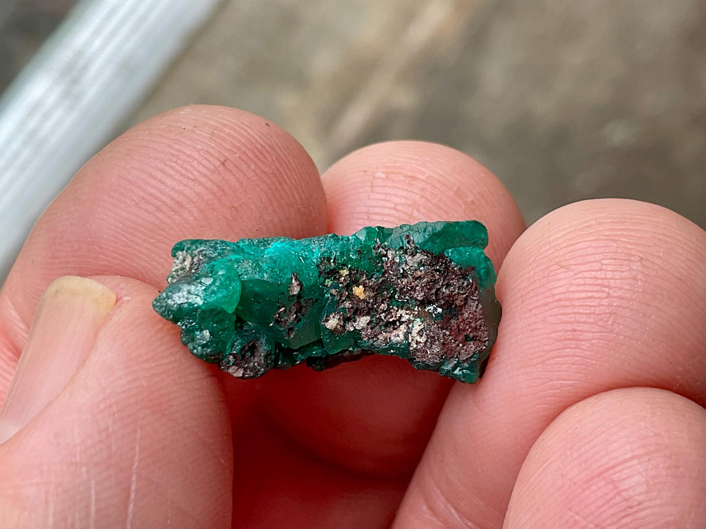 3g Congolese Dioptase Natural Specimen 2A