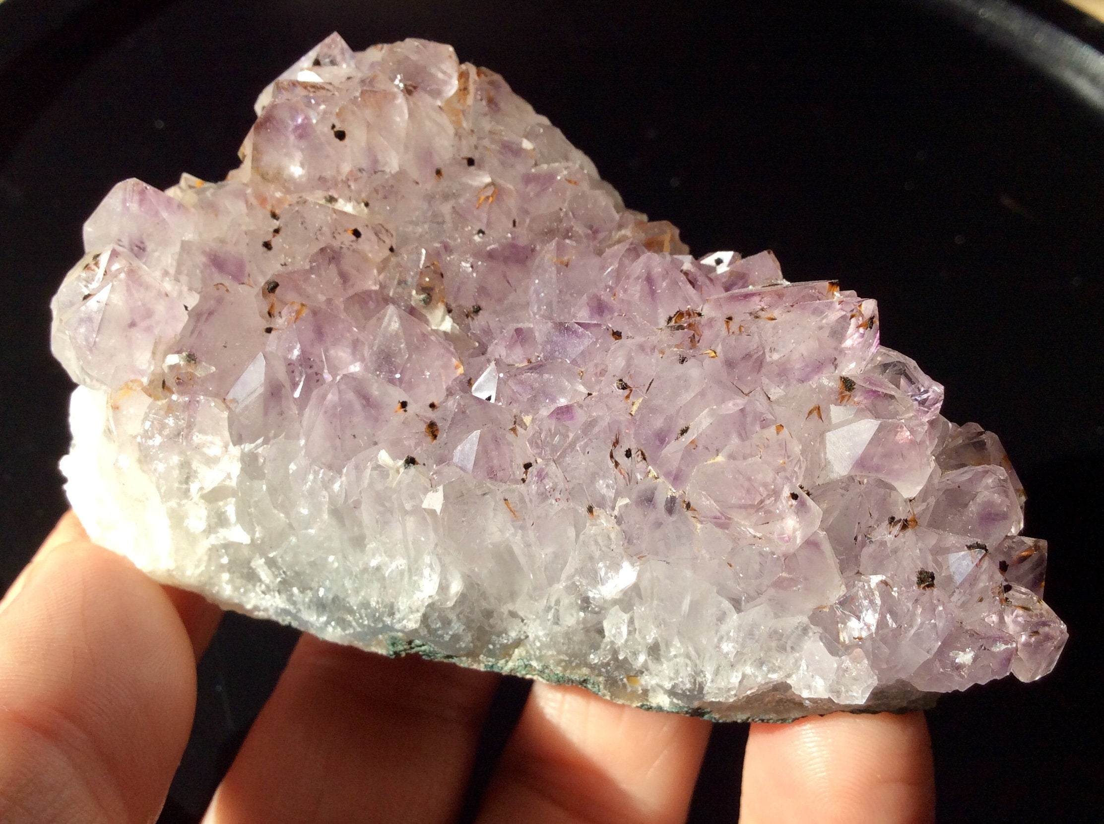200g Light Amethyst Geode Piece 2B
